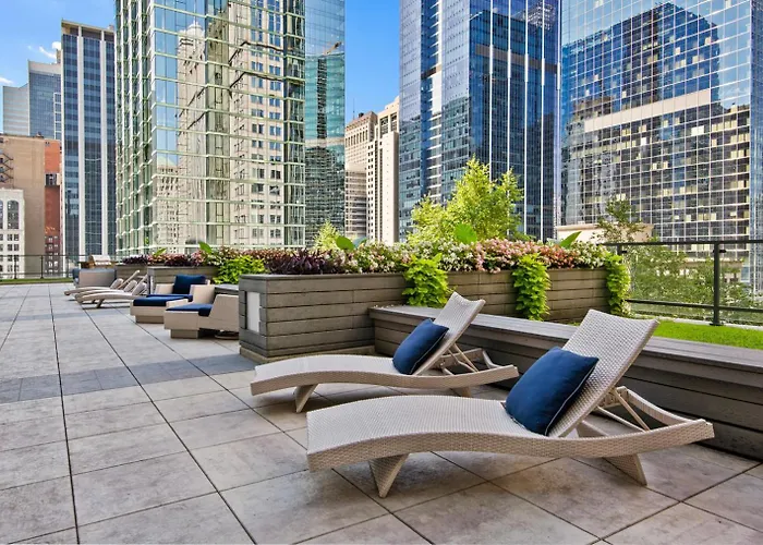 Apartamento Loop 1br W Pool Gym Nr Financial District Chi-251 *